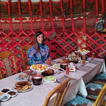 فندق Zalkar Yurt Camp Song-Kul المظهر الخارجي الصورة