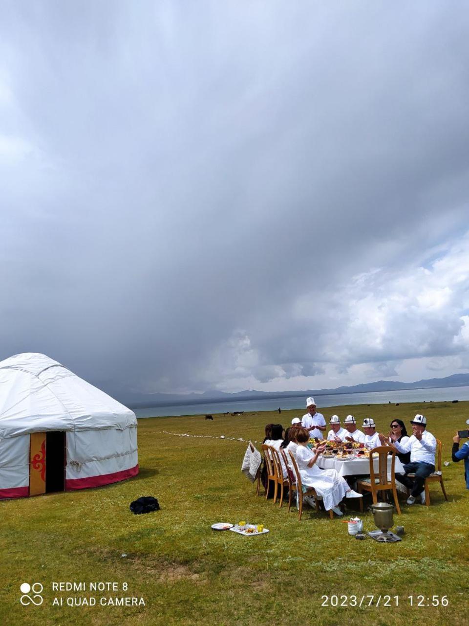 فندق Zalkar Yurt Camp Song-Kul المظهر الخارجي الصورة