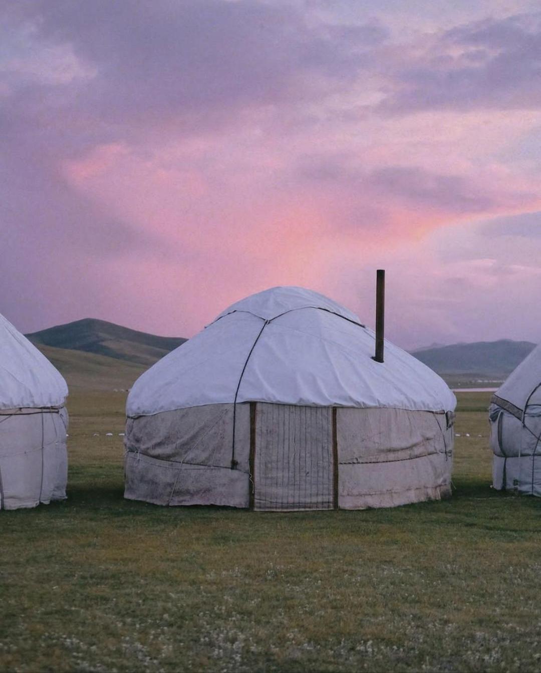 فندق Zalkar Yurt Camp Song-Kul المظهر الخارجي الصورة
