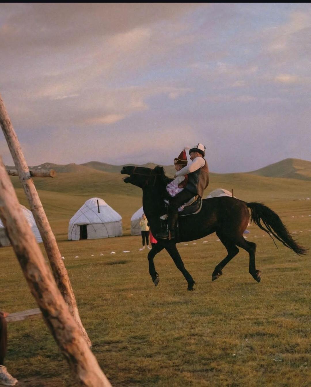 فندق Zalkar Yurt Camp Song-Kul المظهر الخارجي الصورة